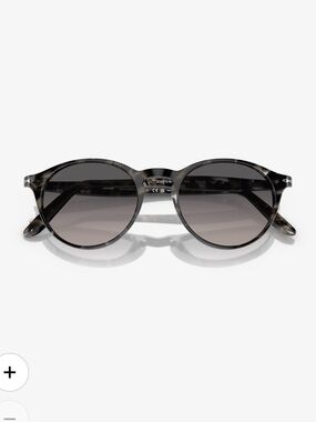 PERSOL Grey Gradient  Tortoise Polarized Sunglasses
